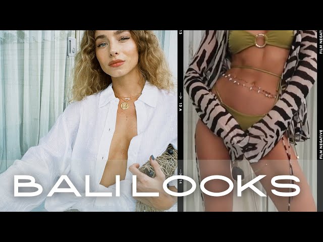 What I wear in Bali | Bali outfits ideas 2022 | 8 effortlessly chic and cool looks