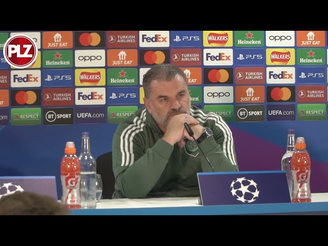 Postecoglou shuts down journalist after being questioned about Celtic's UCL ticket prices