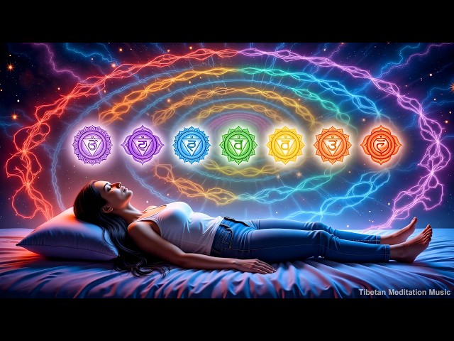 Get Rid Of All Bad Energy | Balance Chakras While Sleeping | Calm Your Mind & Find Inner Peace