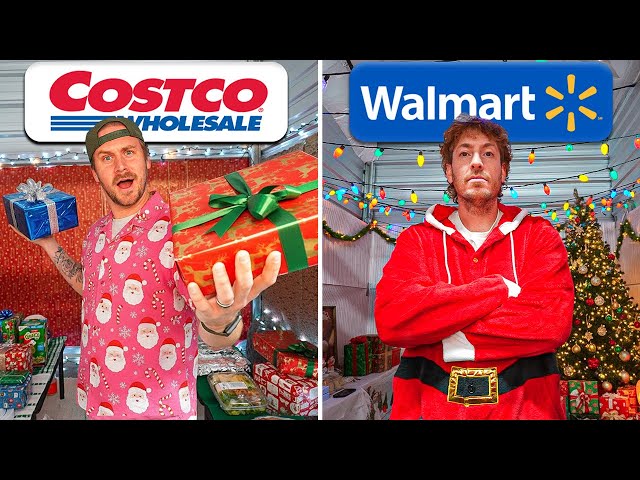 Costco VS Walmart Christmas Parties!