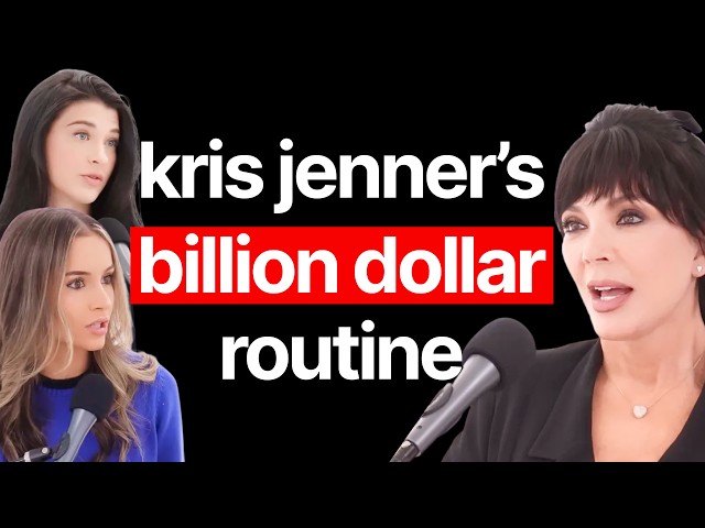 How Kris Jenner went from flight attendant to billionaire through manifestation