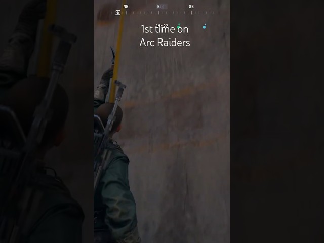 Arc Raiders first time playing. #arcraiders #funnyshorts #gaming #fail #stintstream