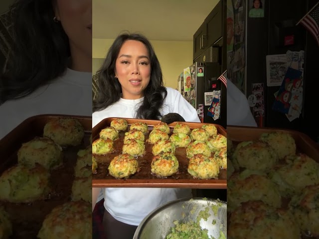 How you want your broccoli cheese bites to look