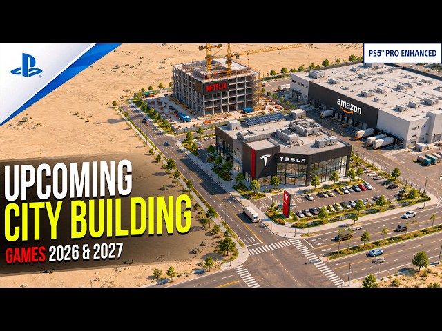 20 BEST Upcoming City Building Games You Need to See (2026 & 2027)