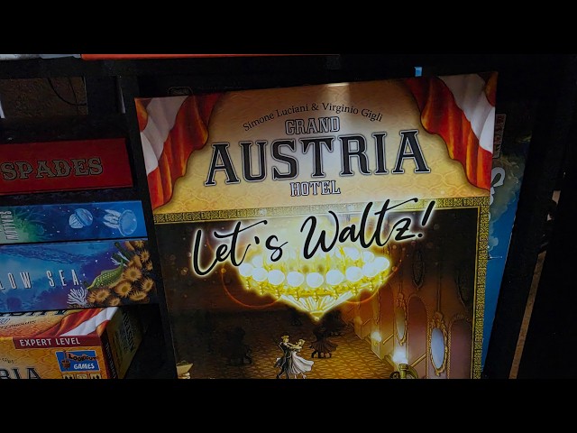 Grand Austria Hotel  - Solo Playthrough #3 w/ Celebrities Module