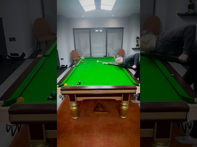 Finding those gaps 😎🍌🎱 - #pooltrickshots #billiards #chinesepool #9ball #cuesports #skills #viral