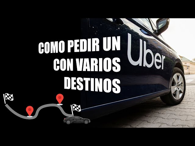 How to order an Uber that makes multiple stops