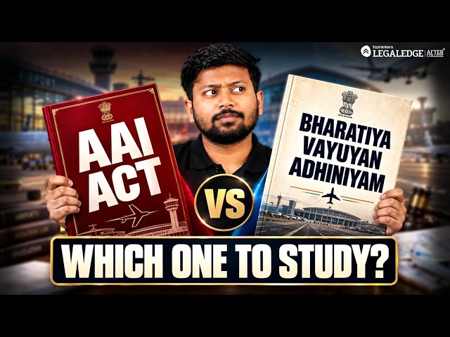 AAI Law Officer 2026: AAI Act vs New Aviation Law What to Study?