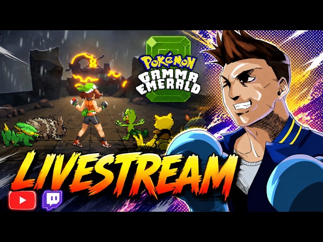 Fortexfiend is live! Playing the early access of Pokemon Gamma Emerald!