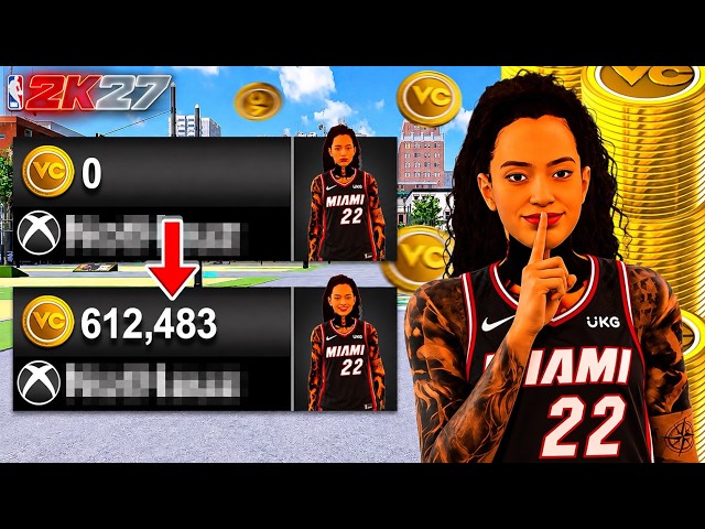 NBA 2K27 VC GLITCH/METHOD 🤑!! 200K VC IN 7 HOUR!! VC METHOD NBA 2K27
