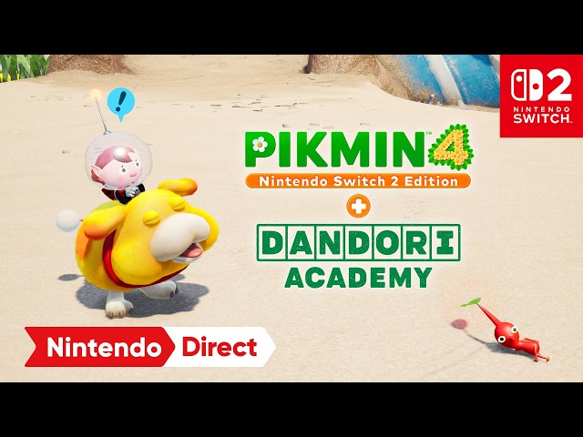 Pikmin 4 – Nintendo Switch 2 Edition + Dandori Academy launches November 12th