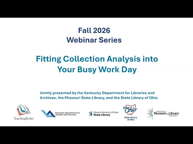 Fitting Collection Analysis into Your Busy Work Day