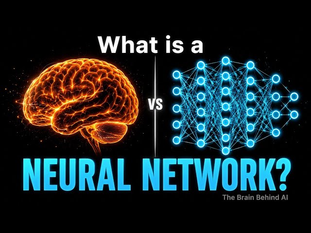 What is a Neural Network? (The Brain Behind All AI — Simply Explained)
