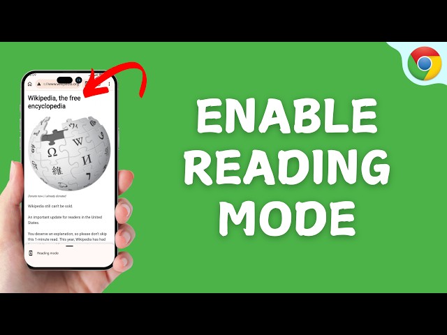 How to Enable Reading Mode in Chrome on Android