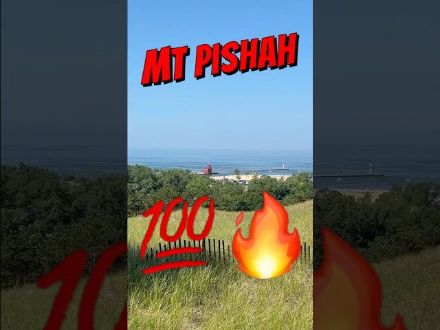 Check out who I spotted on Mt. Pisgah in Holland, MI  💯😍