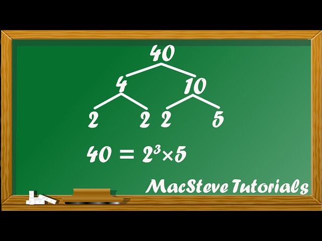 Learning Prime Factorization for Dummies by MacSteve Tutorials