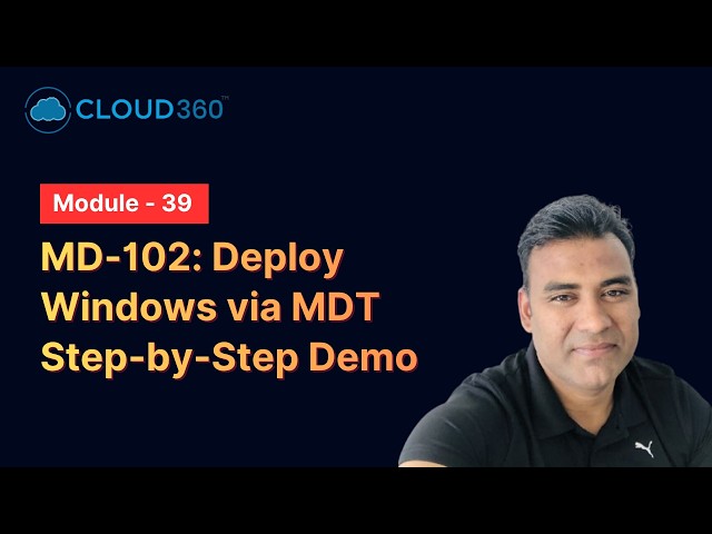 Deploy Windows via Microsoft Deployment Toolkit - MDT - Step-By-Step Demo