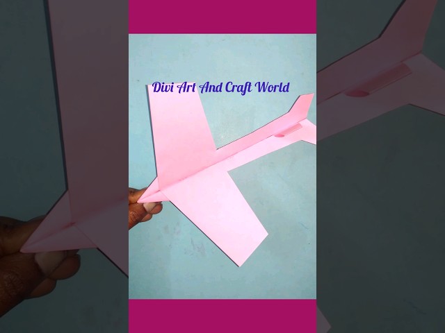 Paper airplane  that flies far / Paper Plane✈️ / Origami Aeroplane #shorts #ytshorts