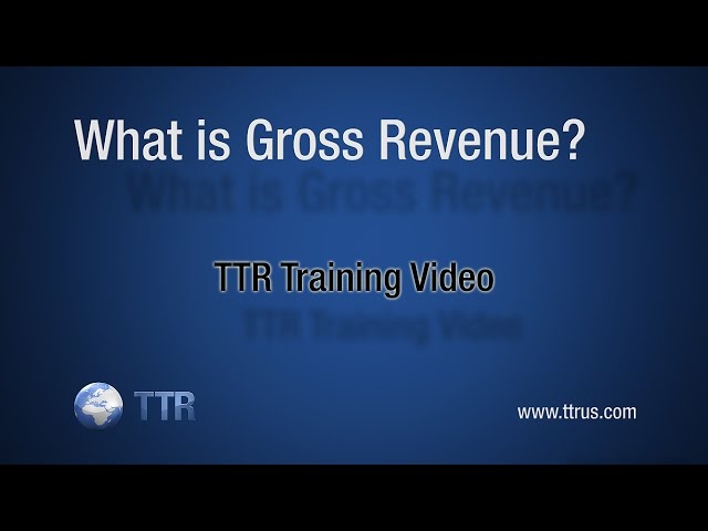 What is Gross Revenue?