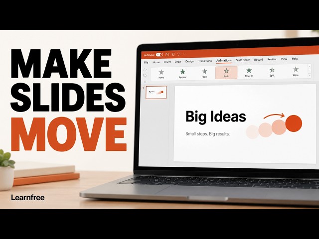 How to Add Animations in PowerPoint | Beginner Tutorial