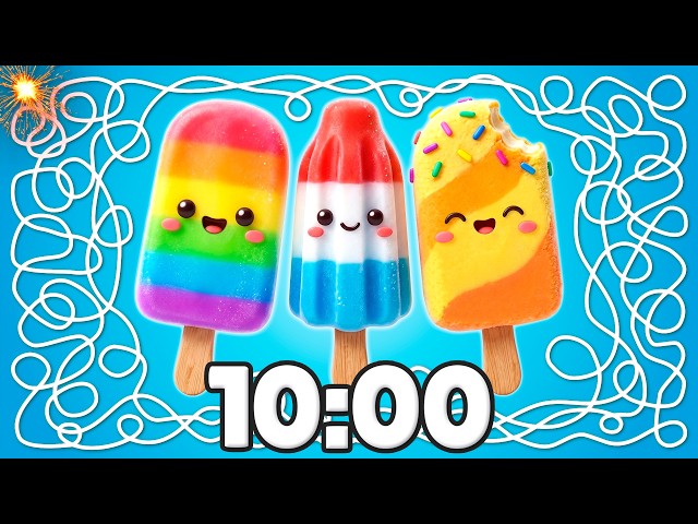10 Minute [SUMMER] Timer 🍦🌈☀️ | Cool Classroom Countdown!