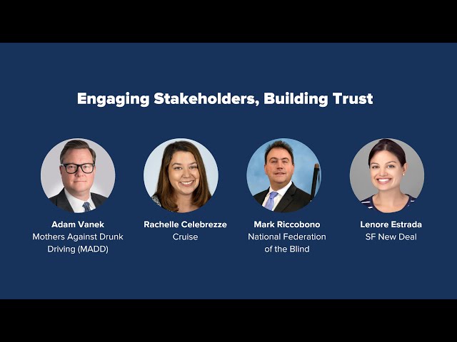 PAVE's Virtual Panel "Engaging Stakeholders, Building Trust" - Full Recording