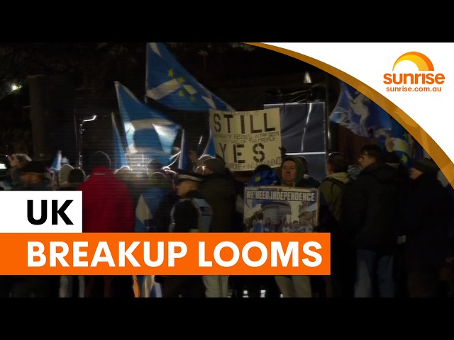 UK faces breakup as nations demand independence referendums | Sunrise