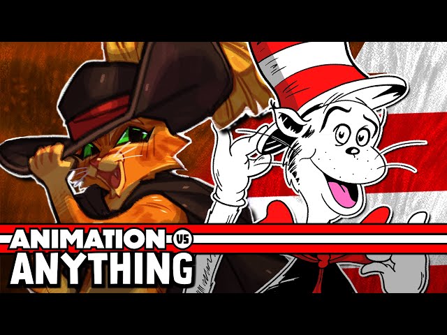 Puss in Boots vs The Cat in the Hat - Rap Battle! (ANIMATION VS ANYTHING: CH. III)