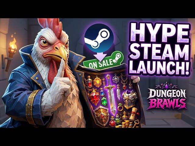 Dungeon Brawls - Hype Impressions/Official Steam Launch