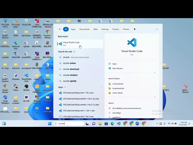How to install programming vscode  #students  #university #universe 