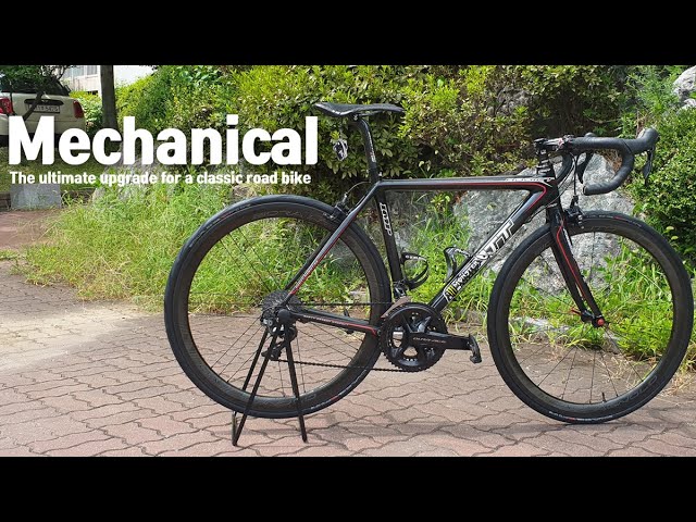 I’ve taken my classic mechanical road bike to the next level with a full upgrade. 11 Speed  Shimano