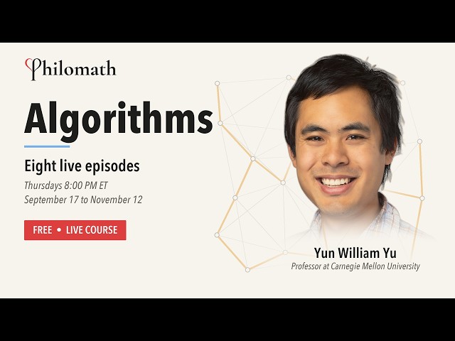 Algorithms and Data Structures: A Free Live Course with a CMU Professor