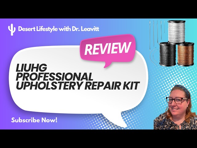 Product Review: All you need to get started with upholstery!