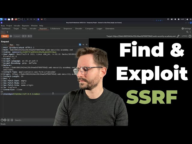 Find and Exploit Server-Side Request Forgery (SSRF)