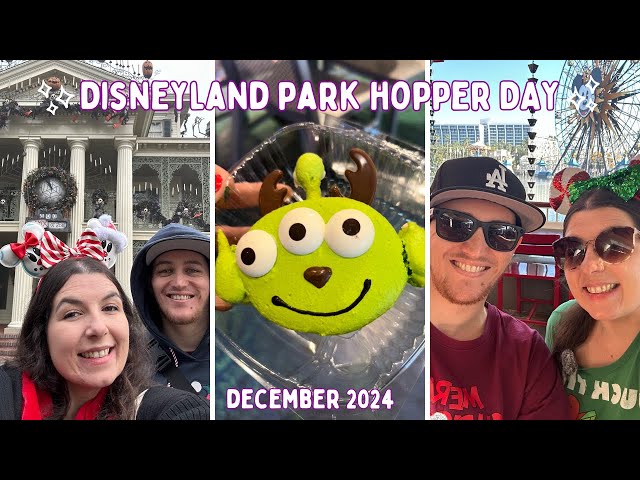 Xmas Disneyland Park Hopper Day, Lamplight Lounge Brunch & It's a Small World Holiday | DAY4 DEC24
