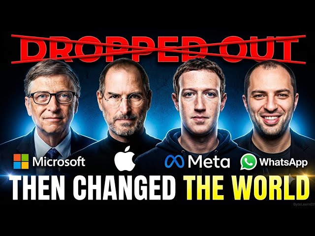 They Dropped Out of College — Then Built Billion Dollar Companies