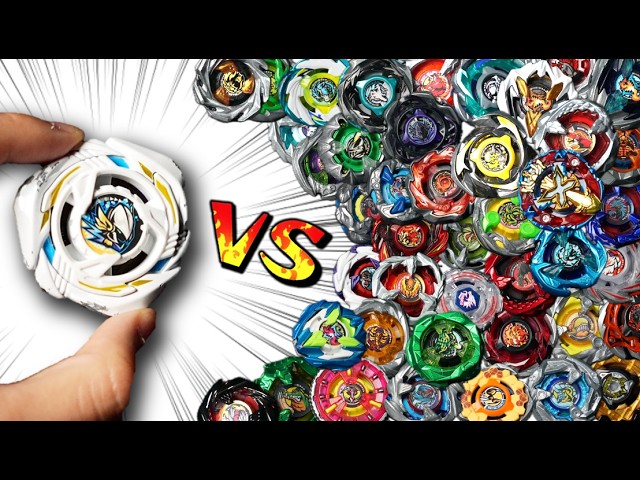 GLORY VALKYRIE vs 100 BEYBLADES
