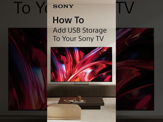 Running Out of App Space? Add USB Storage to Your Sony BRAVIA TV