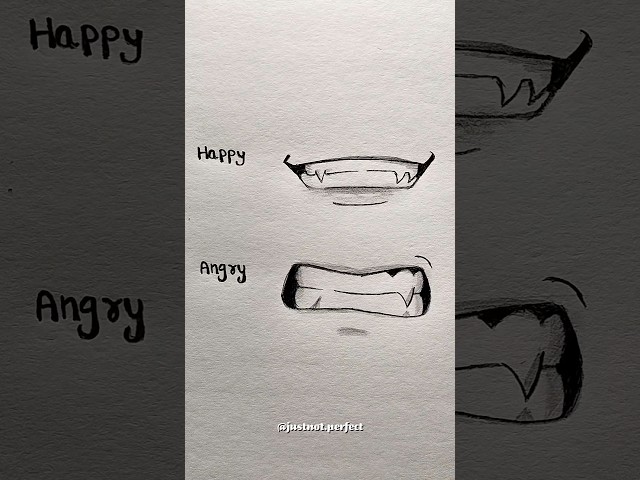How to draw lips 👄✨ #drawing #art #sketch #howtodraw #anime #tutorial #shorts