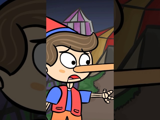 Pinocchio can’t be tricked! Pinocchio vs The Big Bad Wolf | Cool School Cartoons #shorts