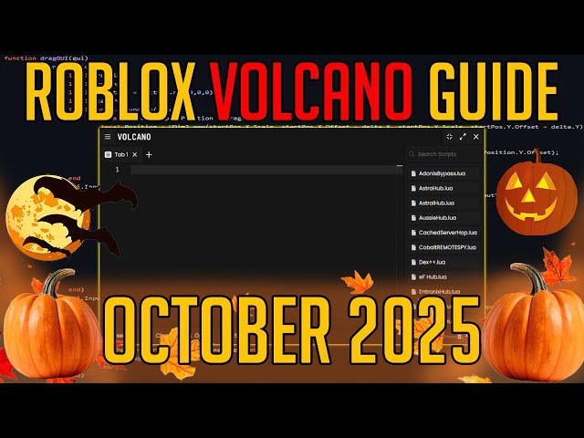 VOLCANO ROBLOX EXPLOIT/EXECUTOR - HOW TO DOWNLOAD, INSTALL AND EXECUTE SCRIPTS - ROBLOX OCTOBER 2025