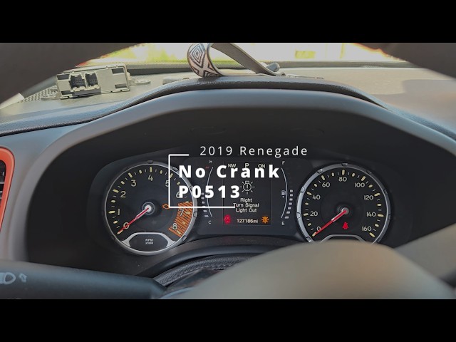 2019 Jeep No Start P0513
