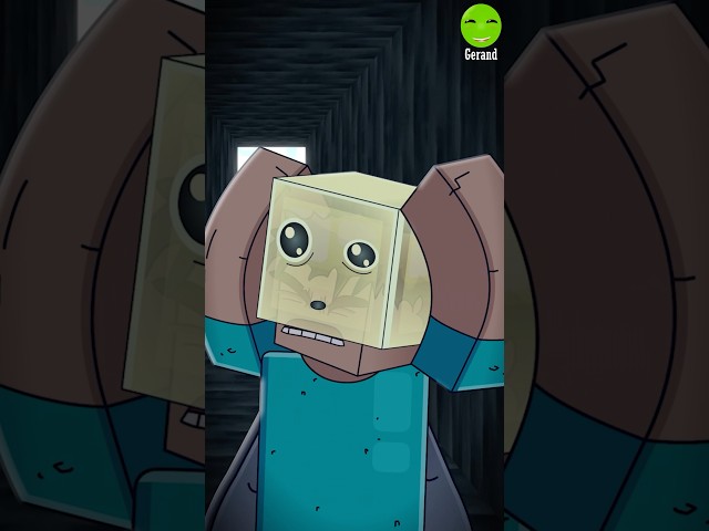 Sulfur Cube on his head #minecraft #sulfurcube