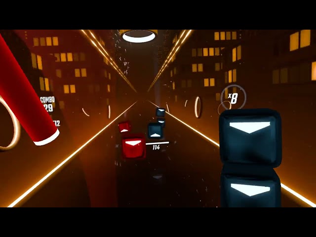 Beat Saber. | Blinding Lights Expert Mode (Fail)