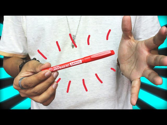 REVEALED - BEST & EASIEST Pen Vanish & Production || Flipstick Vanish Technique