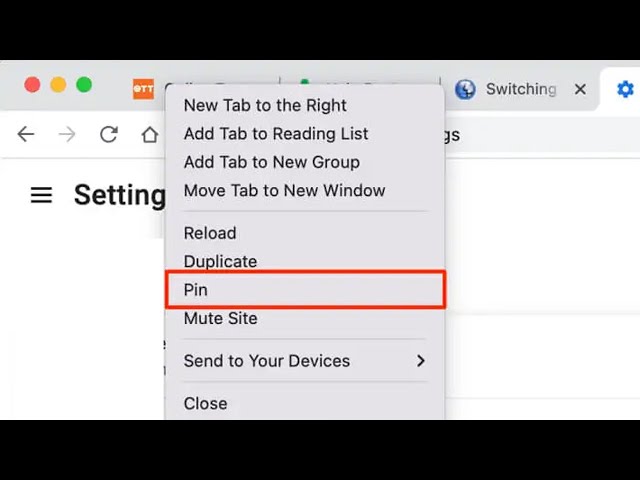 How to Pin Tabs in Chrome, Opera & Mozilla Firefox
