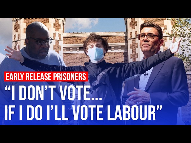 Prisoners celebrate as they get released early under new scheme