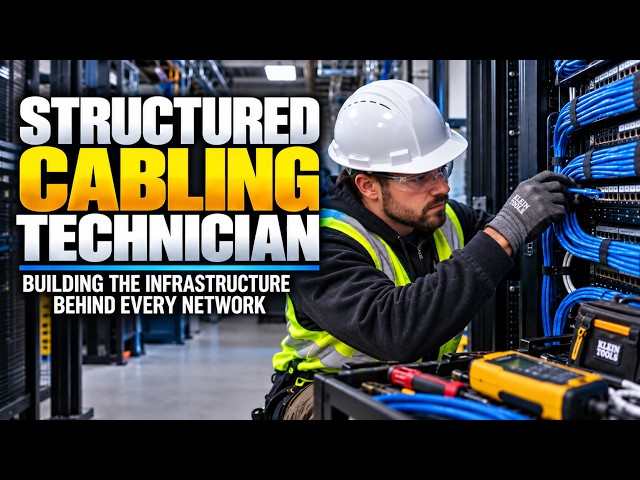 Structured Cabling Technician | Building the Infrastructure Behind Every Network