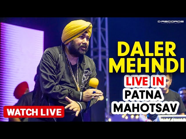 Daler Mehndi Live in Patna Mahotsav | Electrifying Performance | Tunak Tunak Tun | DRecords
