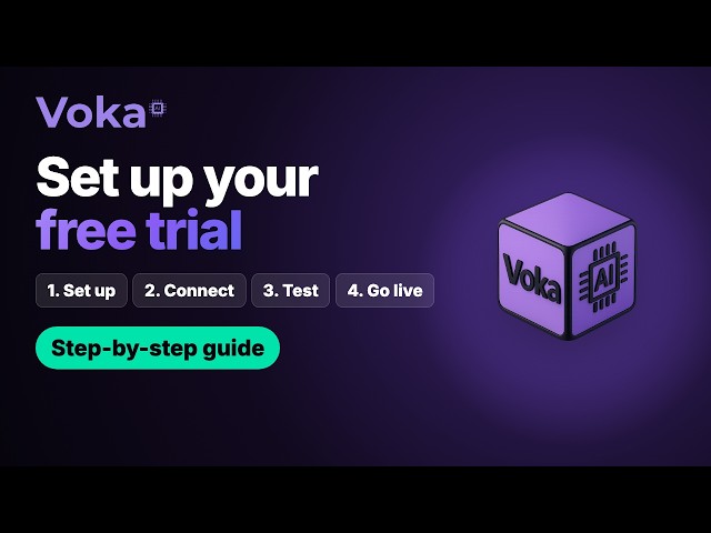 How to Set Up Voka AI: Free Trial Walkthrough (Square, Acuity & More)